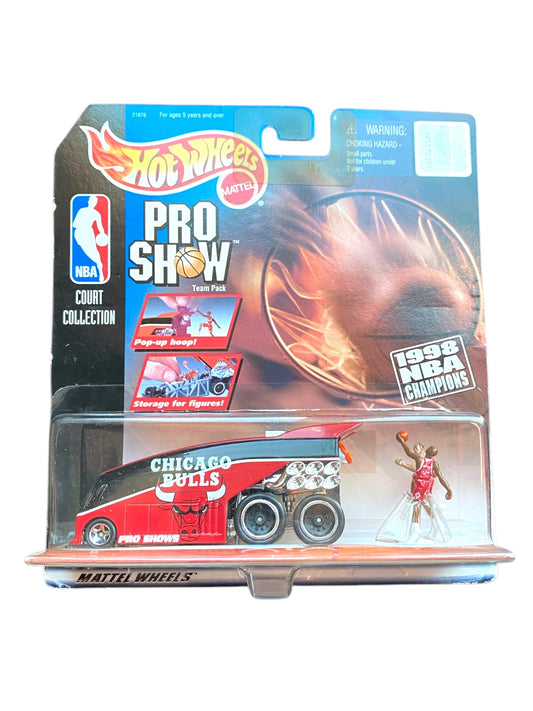 Hot wheels ホットウィール PRO SHOW CHICAGO BULLS シカゴブルズ 1998 NBA フィギュア