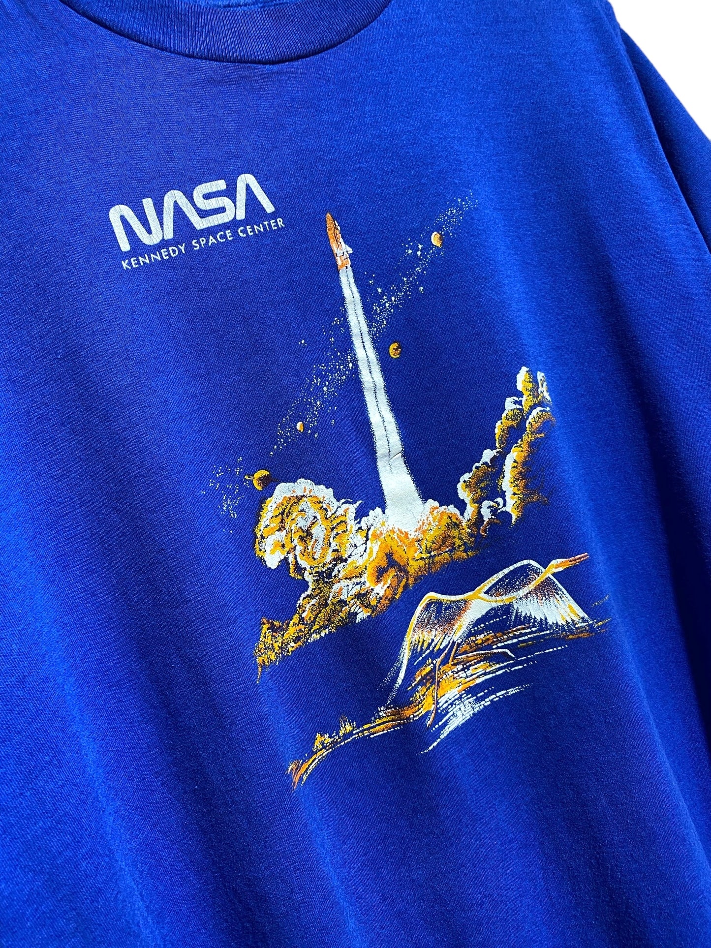 90s 90年代 NASA ナサ アドバタイジング 半袖 Tシャツ