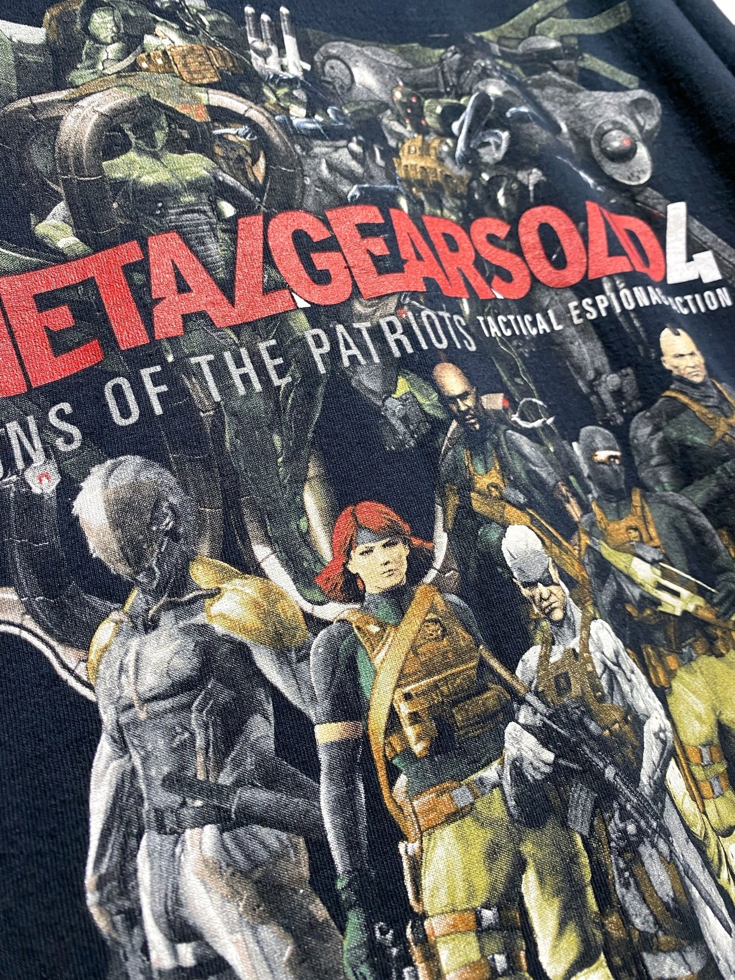 METALGEARSOLID4 メタルギアソリッド ゲーム 半袖 Tシャツ