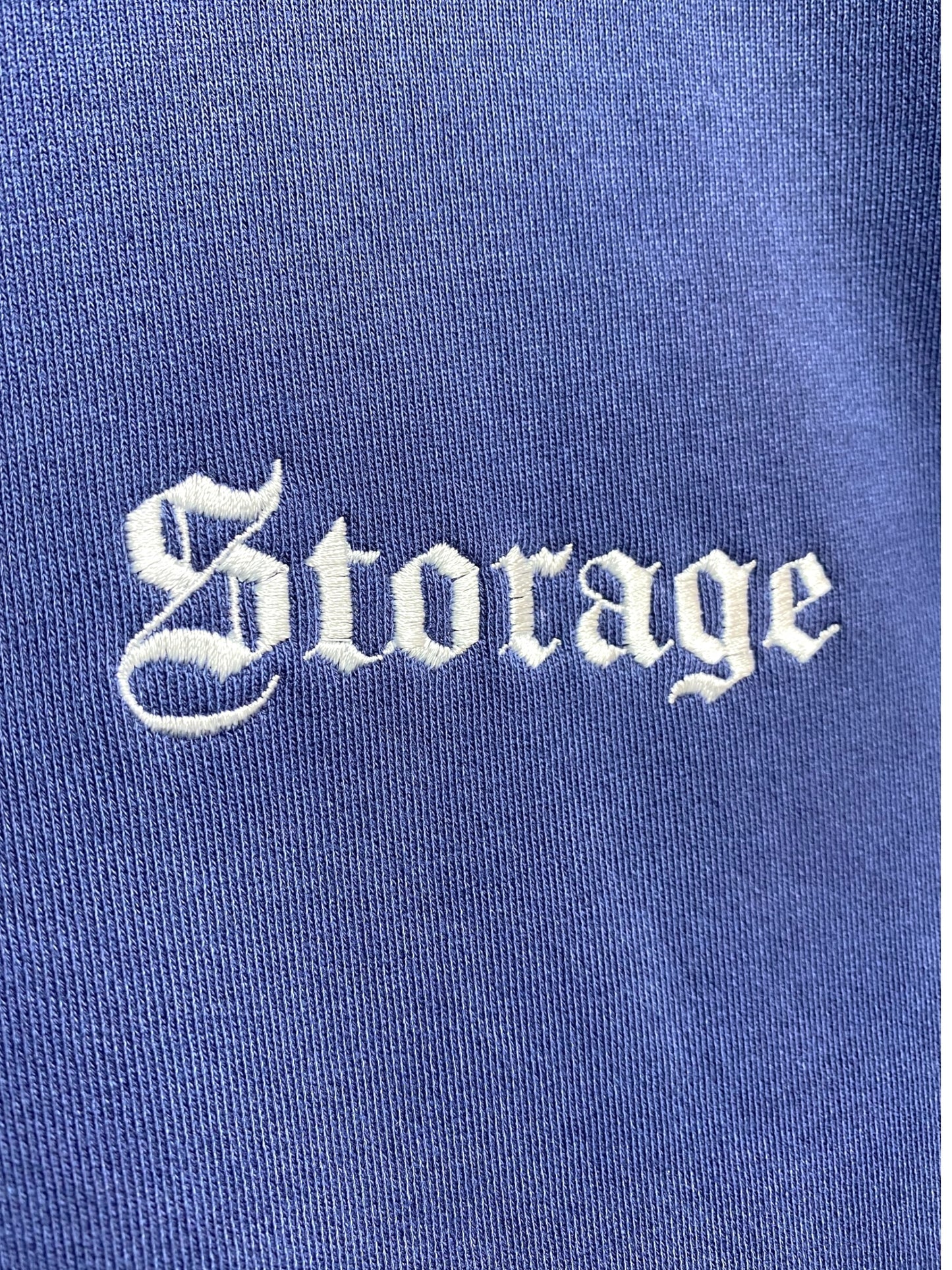 STORAGE ピグメント ワンポイント刺繍 スウェット トレーナー