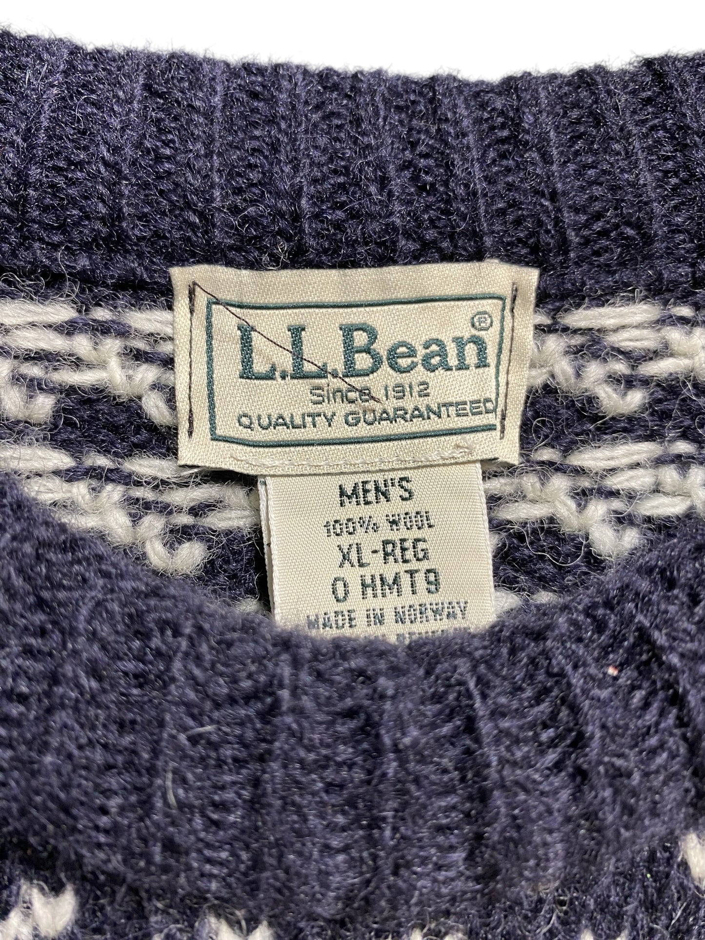 L.L.BEAN エルエルビーン ニット セーター バードアイ ウール