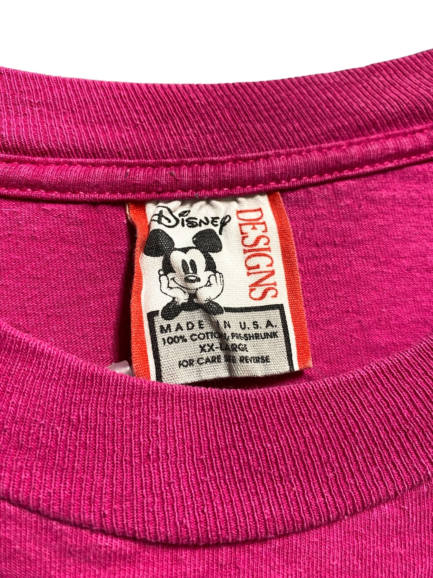 90s 90年代 Disney  Designs ミニー DISNEY ディズニー キャラクター アニメ 半袖 Tシャツ