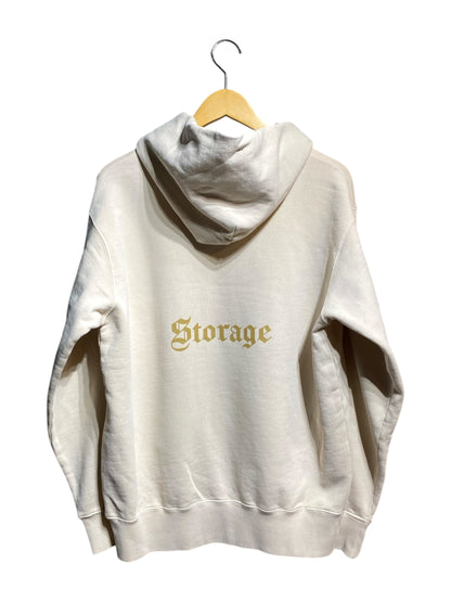 STORAGE ピグメント 両面プリント フーディ