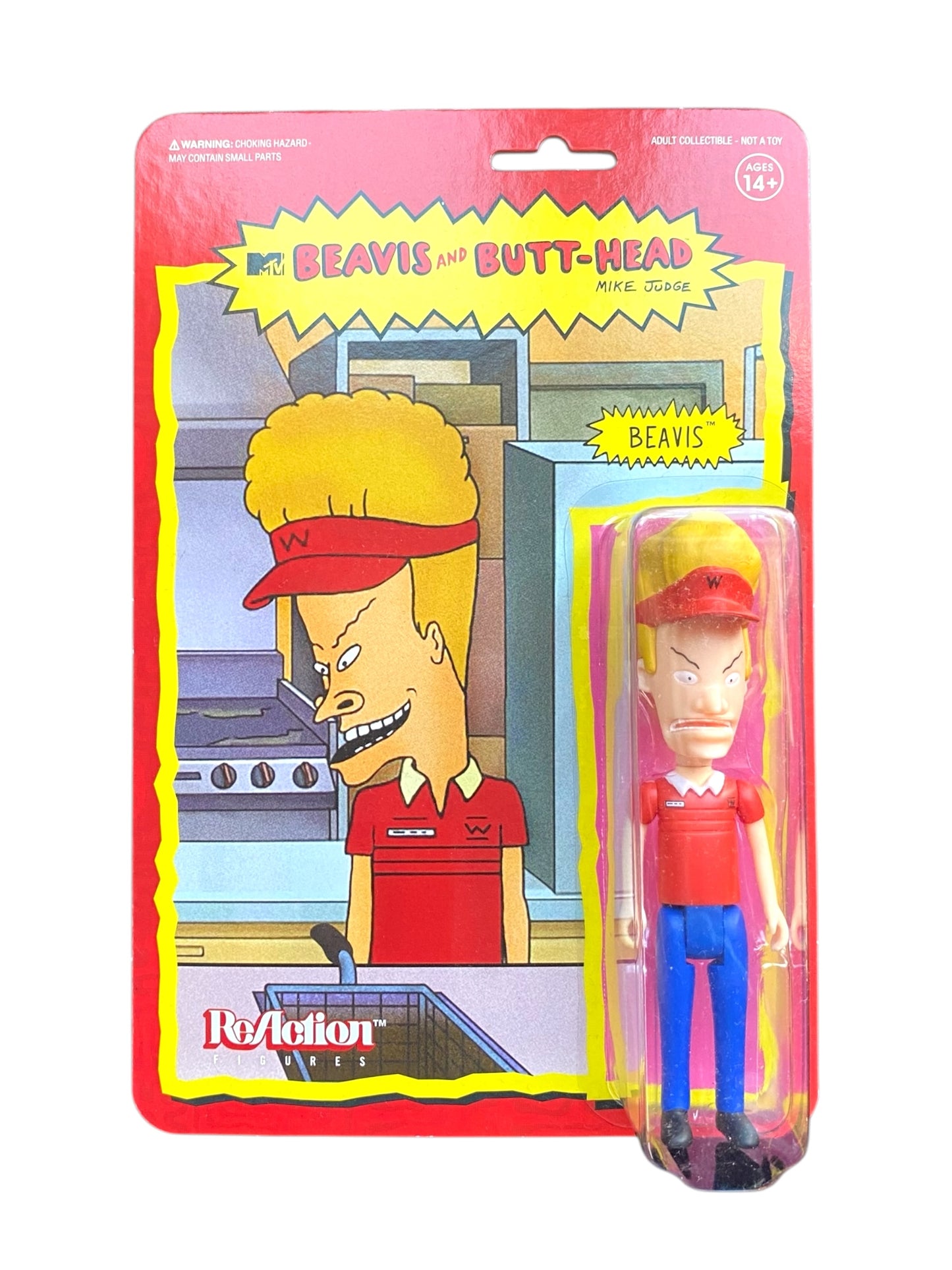 SUPER7 スーパー7 BEAVIS＆BUTT-HEAD ビーバスアンドバッドヘッド BUGER WORLD  BEAVIS フィギュア