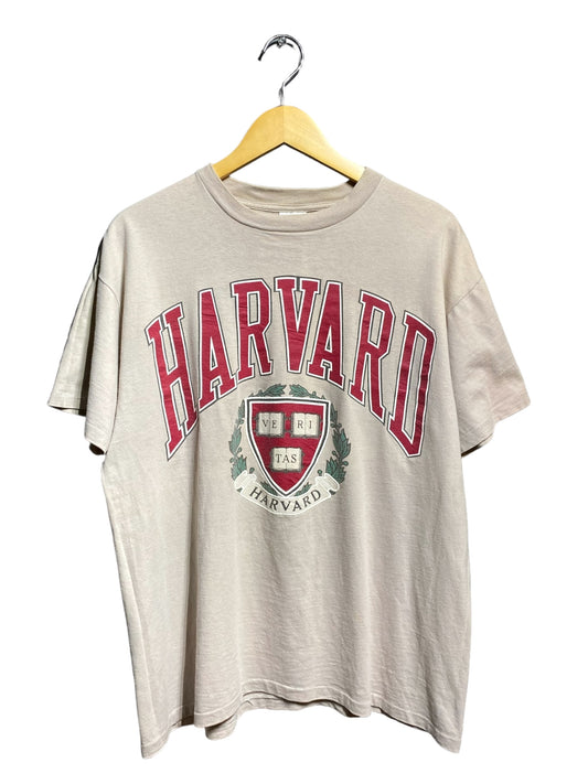 90s 90年代 HARVARD ハーバード大学 カレッジデザイン 半袖 Tシャツ