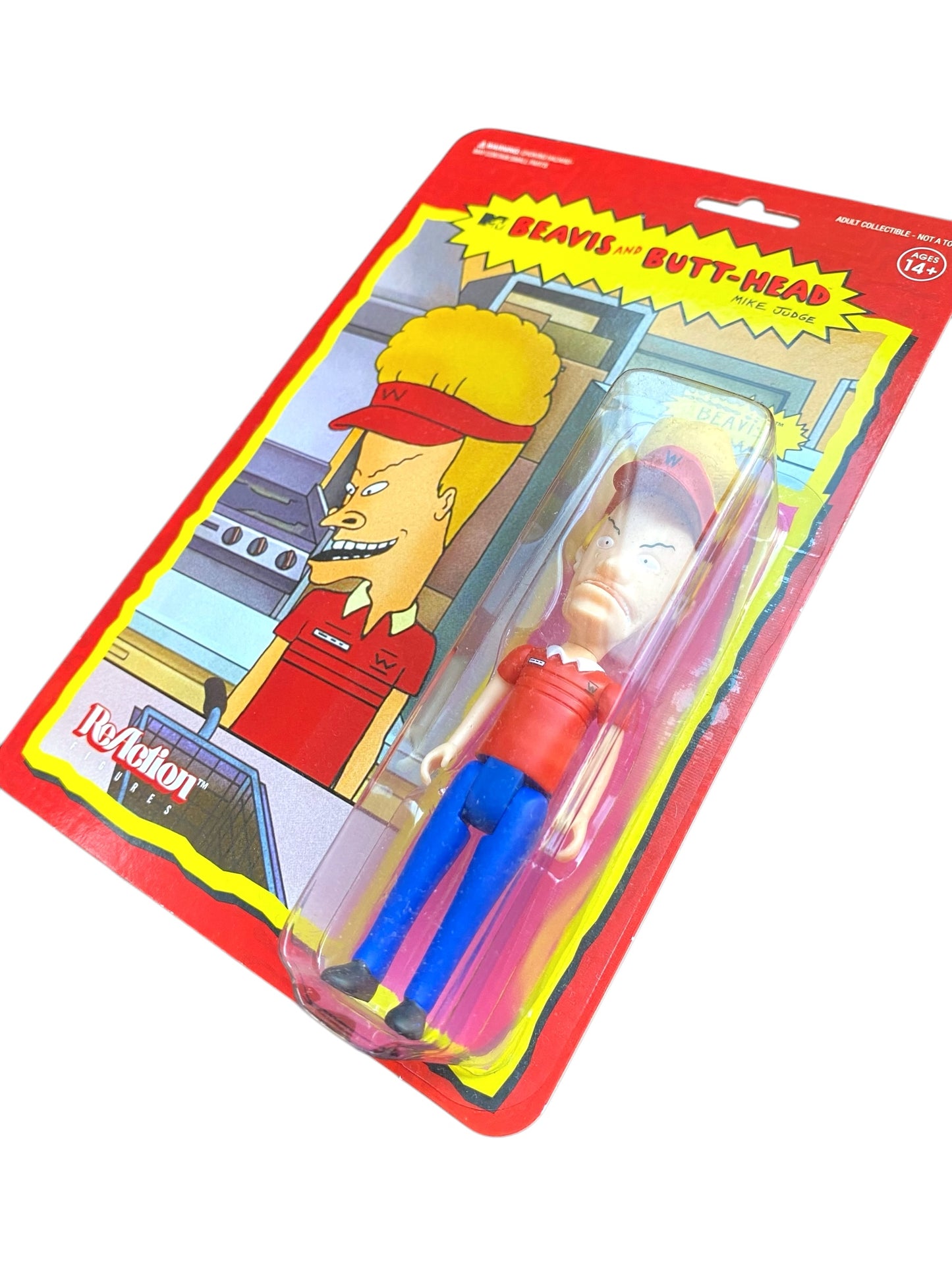 SUPER7 スーパー7 BEAVIS＆BUTT-HEAD ビーバスアンドバッドヘッド BUGER WORLD  BEAVIS フィギュア