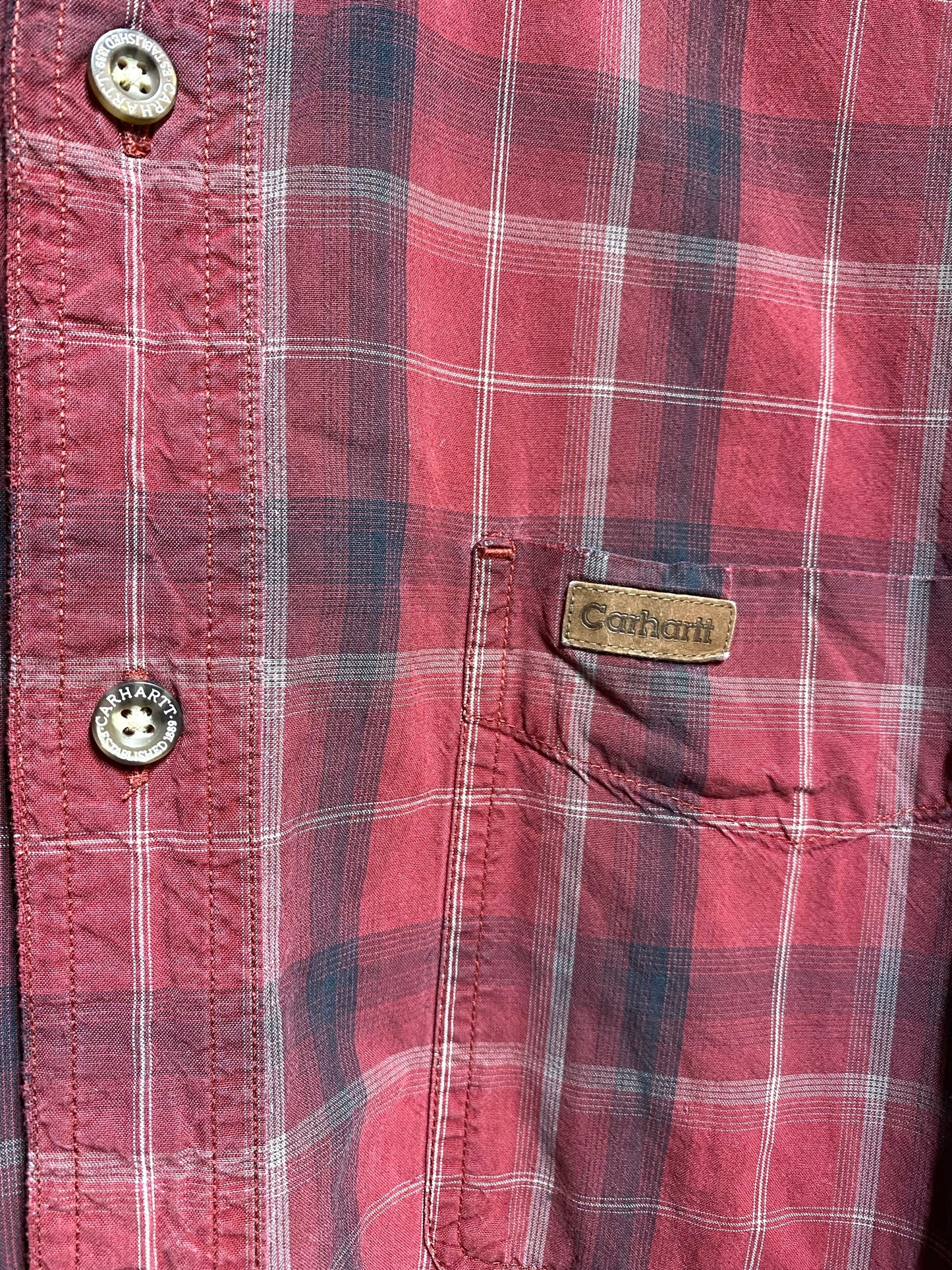 Carhartt カーハート 90s 00s チェックシャツ コットンシャツ