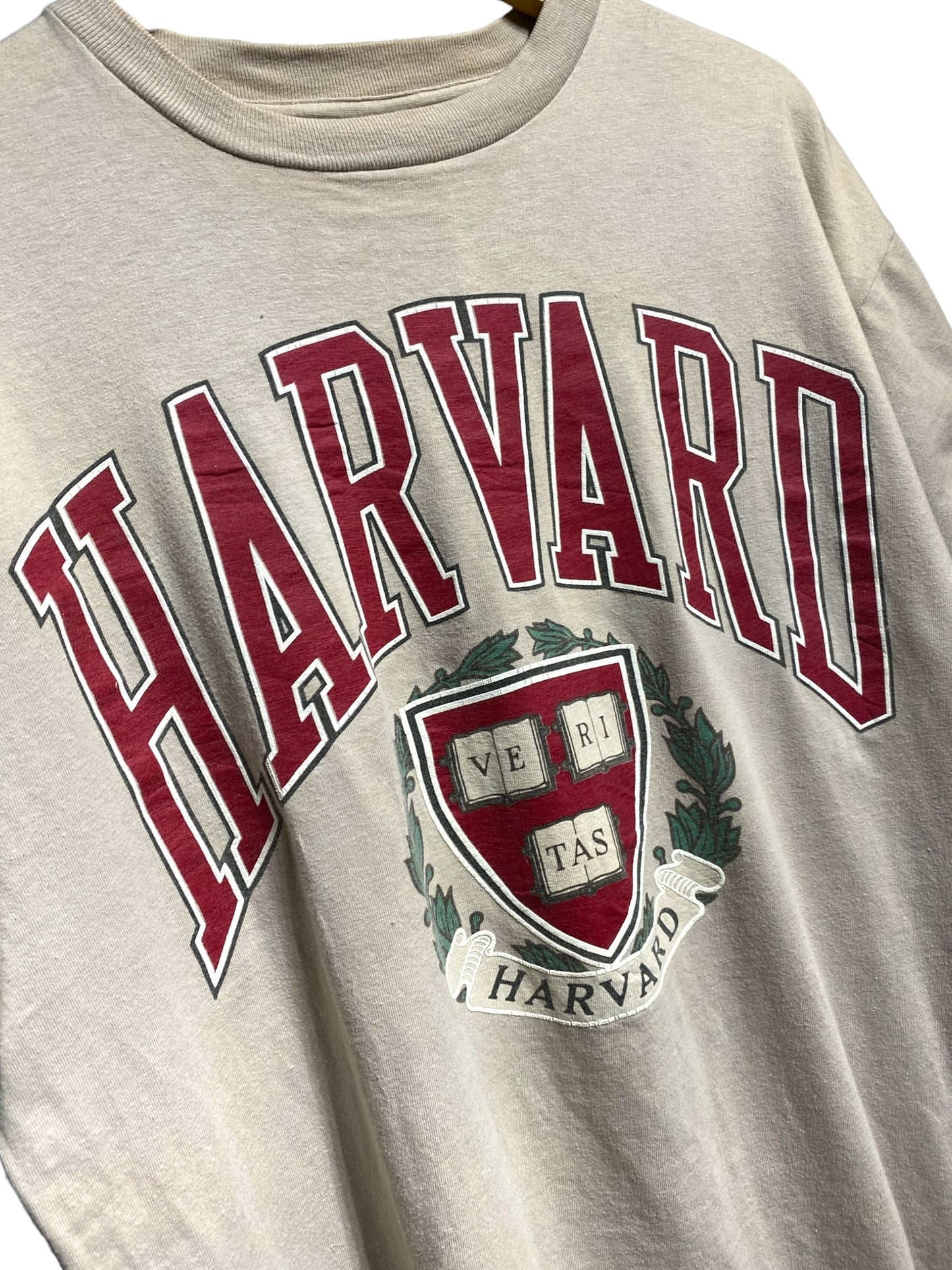 90s 90年代 HARVARD ハーバード大学 カレッジデザイン 半袖 Tシャツ