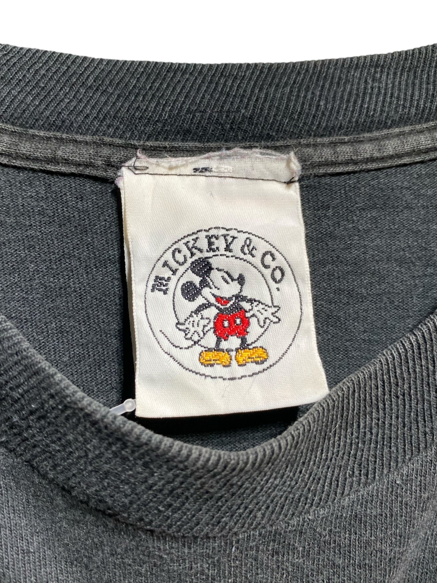 90s 90年代 MICKEY&CO ミッキー DISNEY ディズニー キャラクター アニメ 半袖 Tシャツ