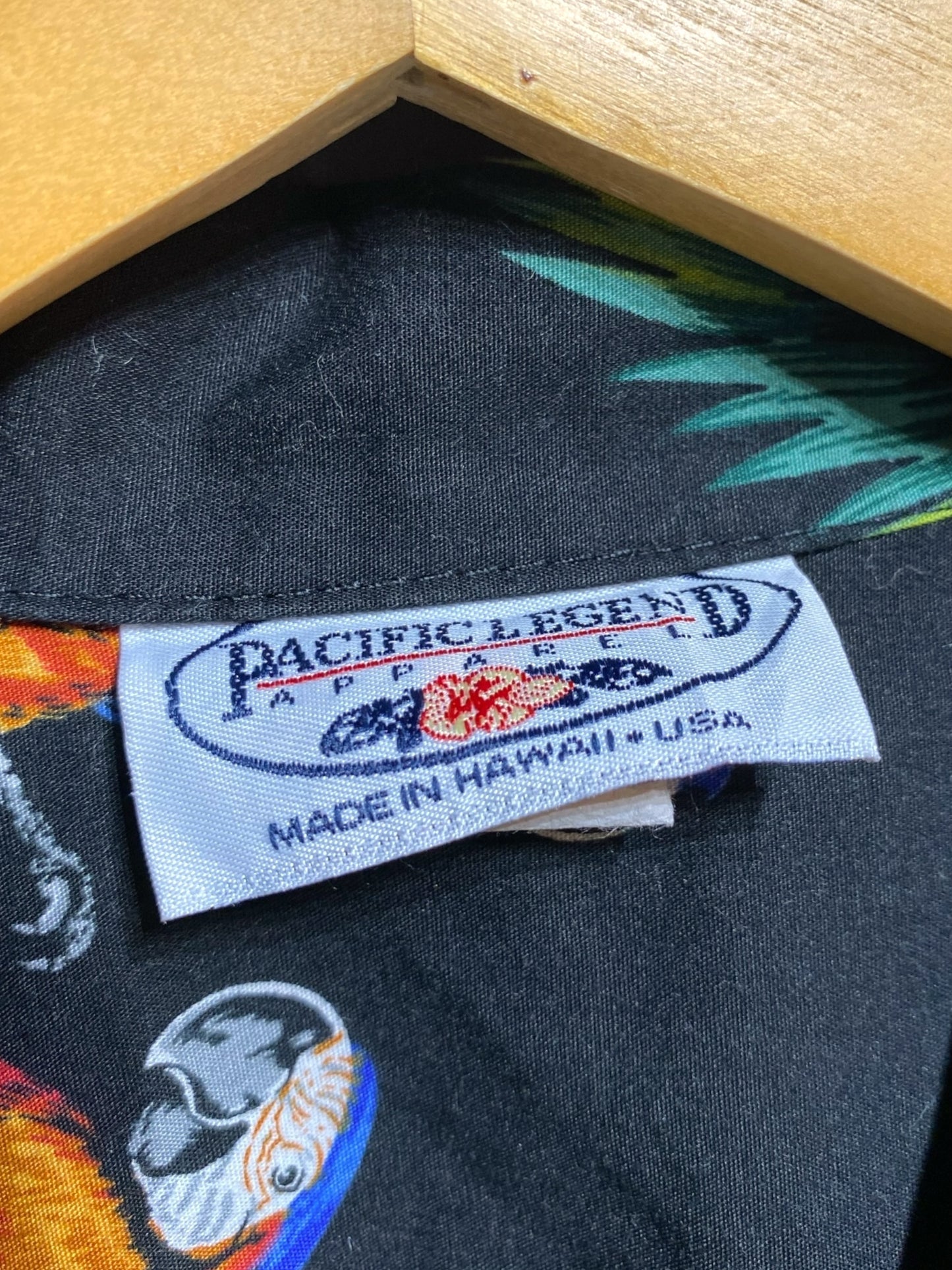 アロハシャツ ハワイシャツ ハワイアン 総柄 柄 PACIFIC  LEGEND