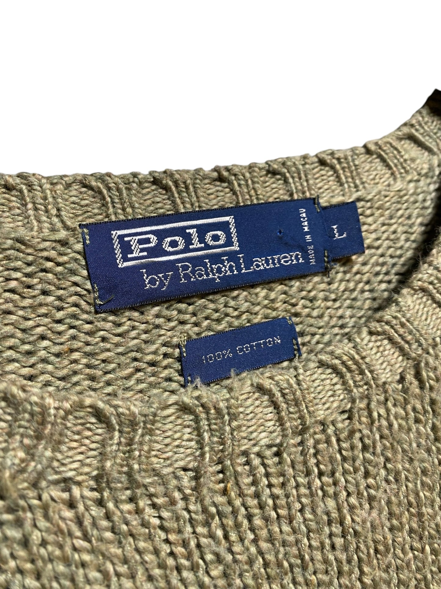 Polo Ralph  Lauren ポロ ラルフローレン 90s ニット セーター