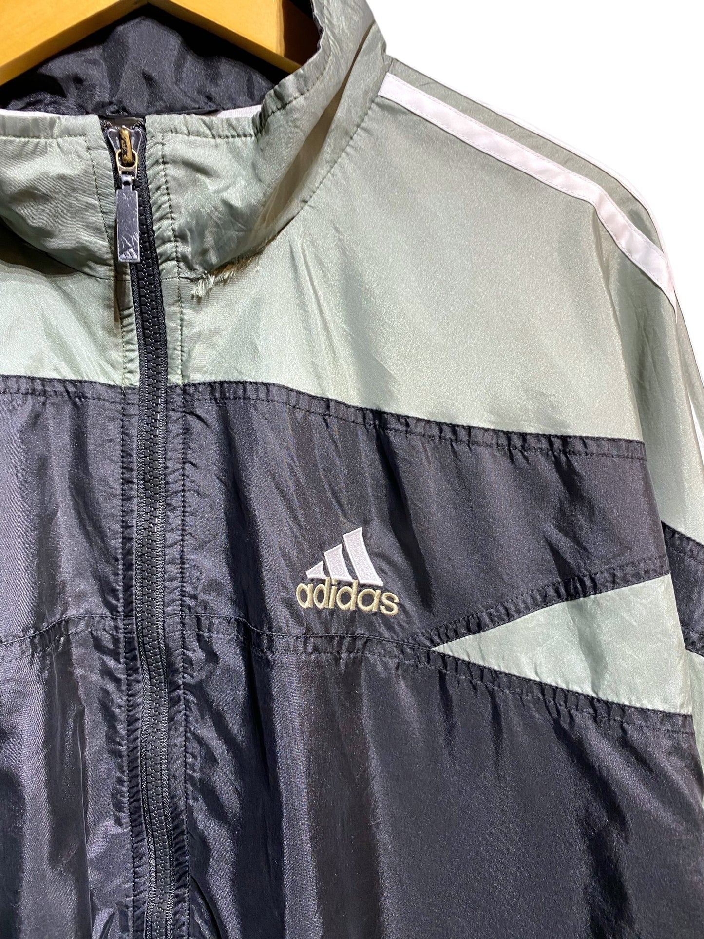 adidas アディダス 90年代 ナイロンジャケット トラックジャージ パフォーマンスロゴ