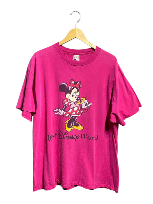 Disney DESIGNS ディズニー 90s ミニー Minnie 半袖 Tシャツ