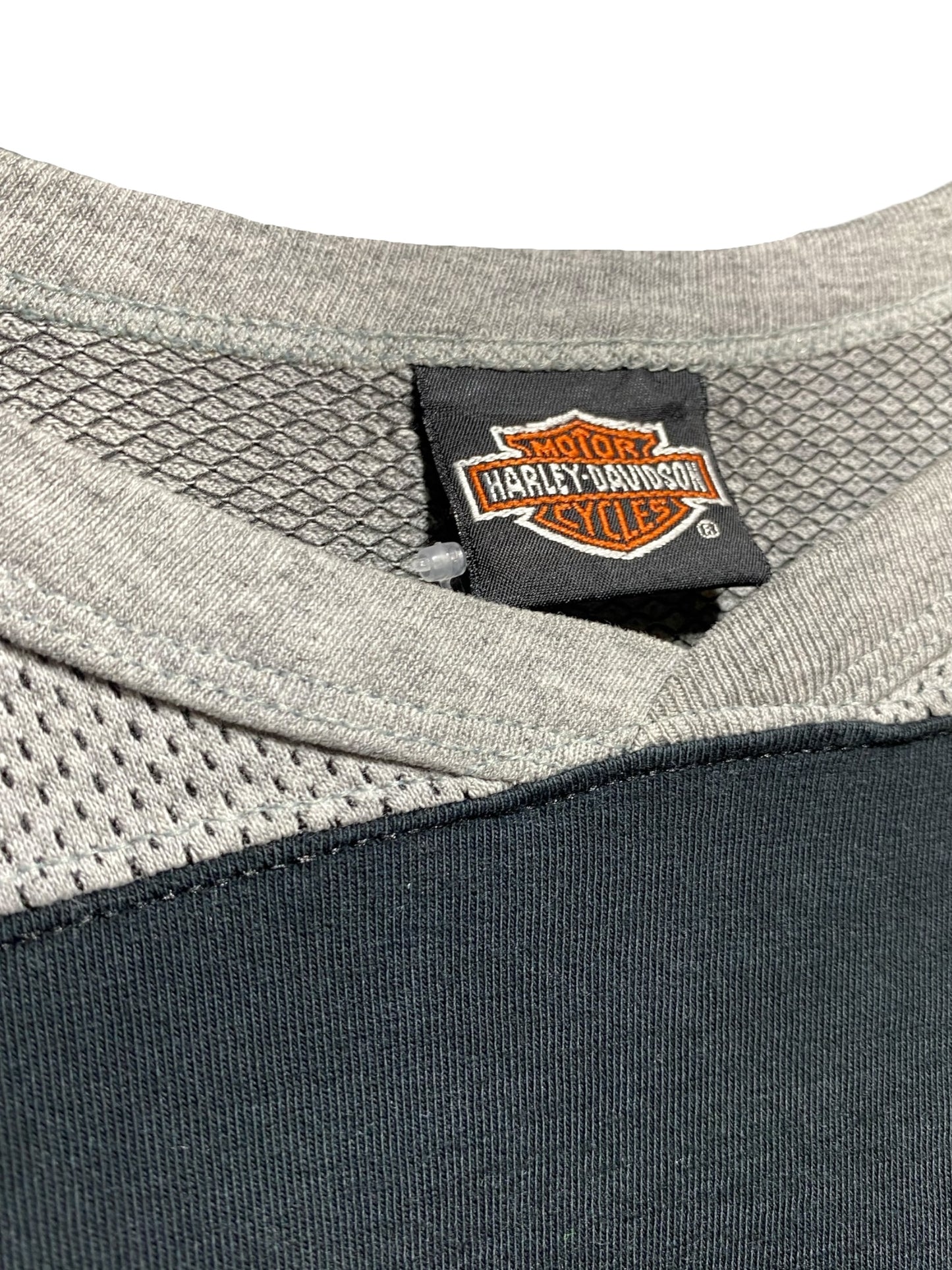 90s 90年代 HARLEY DAVIDSON ハーレーダビッドソン 長袖 Tシャツ ロンT 5分丈