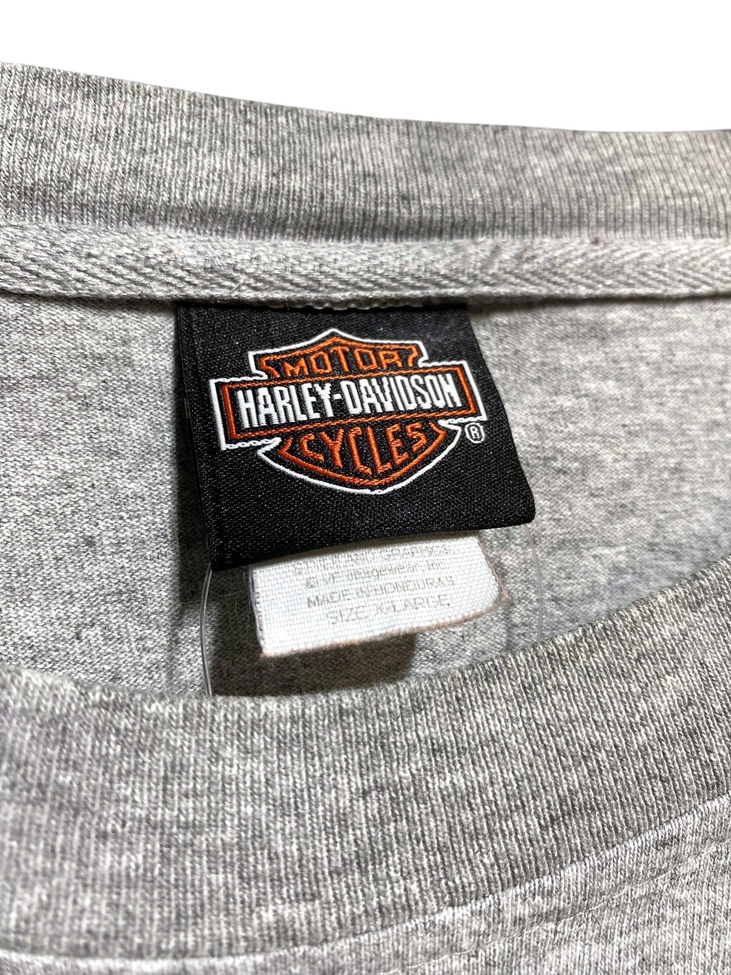 HARLEY DAVIDSON ハーレーダビッドソン 刺繍 長袖 Tシャツ ロンT