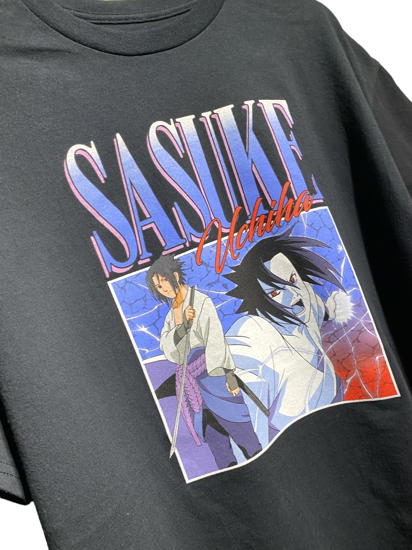 NARUTO ナルト疾風伝 サスケ アニメ 半袖 Tシャツ