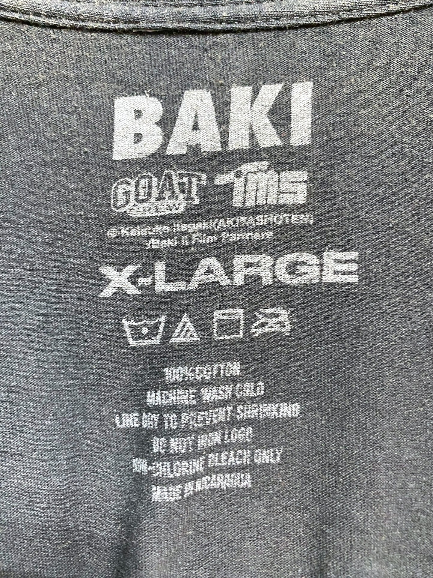 アニメ anime バキ BAKI 半袖 Tシャツ