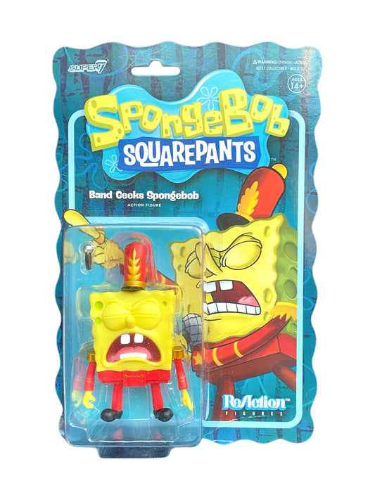 SUPER7 スーパー7 SpongeBob スポンジボブ Band Geeks Sponge Bobフィギュア