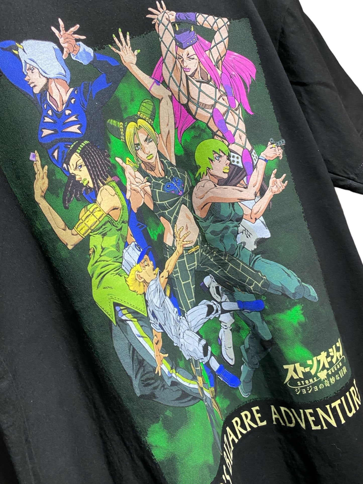 ジョジョの奇妙な冒険 ストーンオーシャン アニメ 半袖 Tシャツ