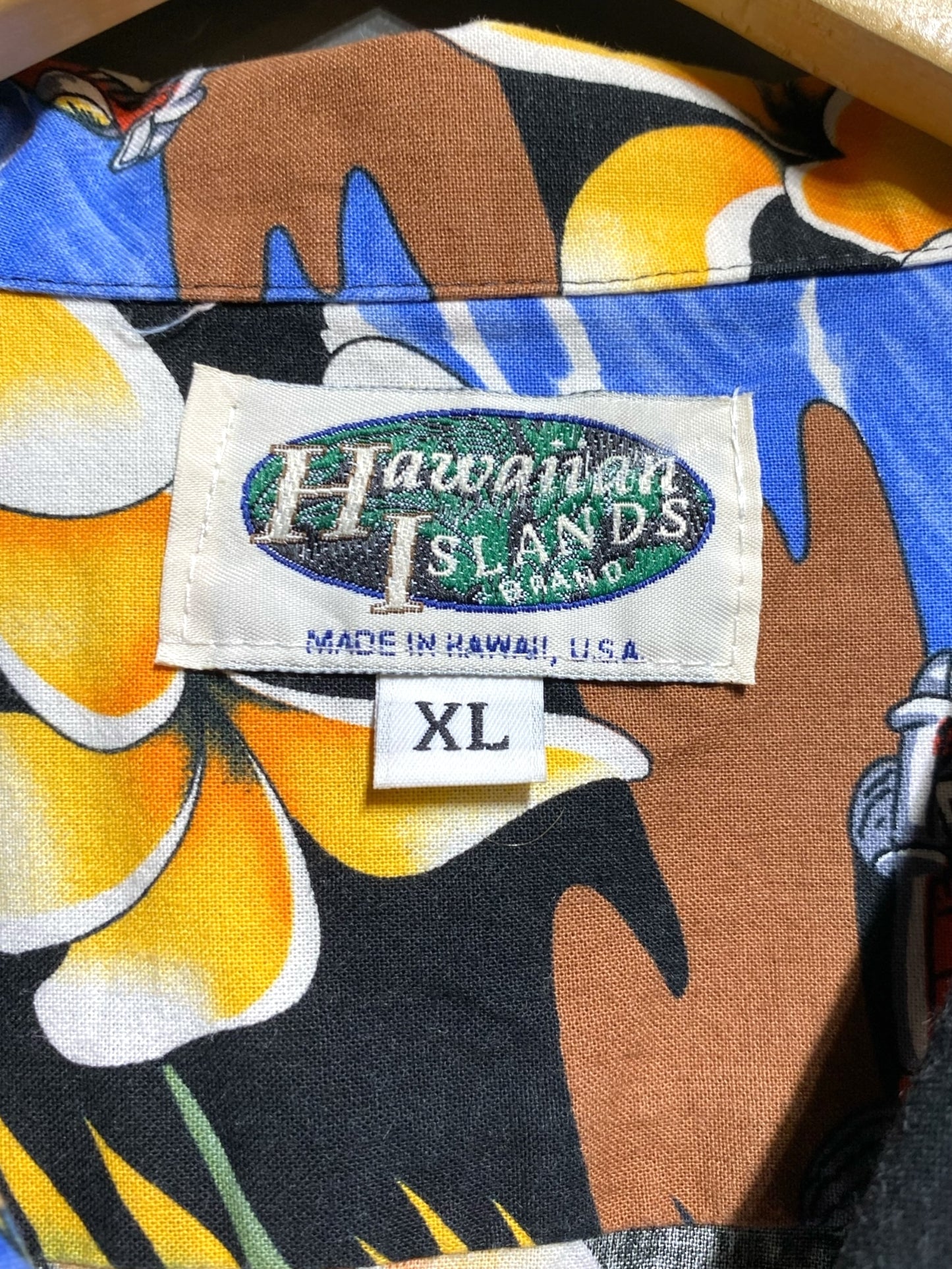 アロハシャツ ハワイシャツ ハワイアン 総柄 柄 Hawaiian Islands