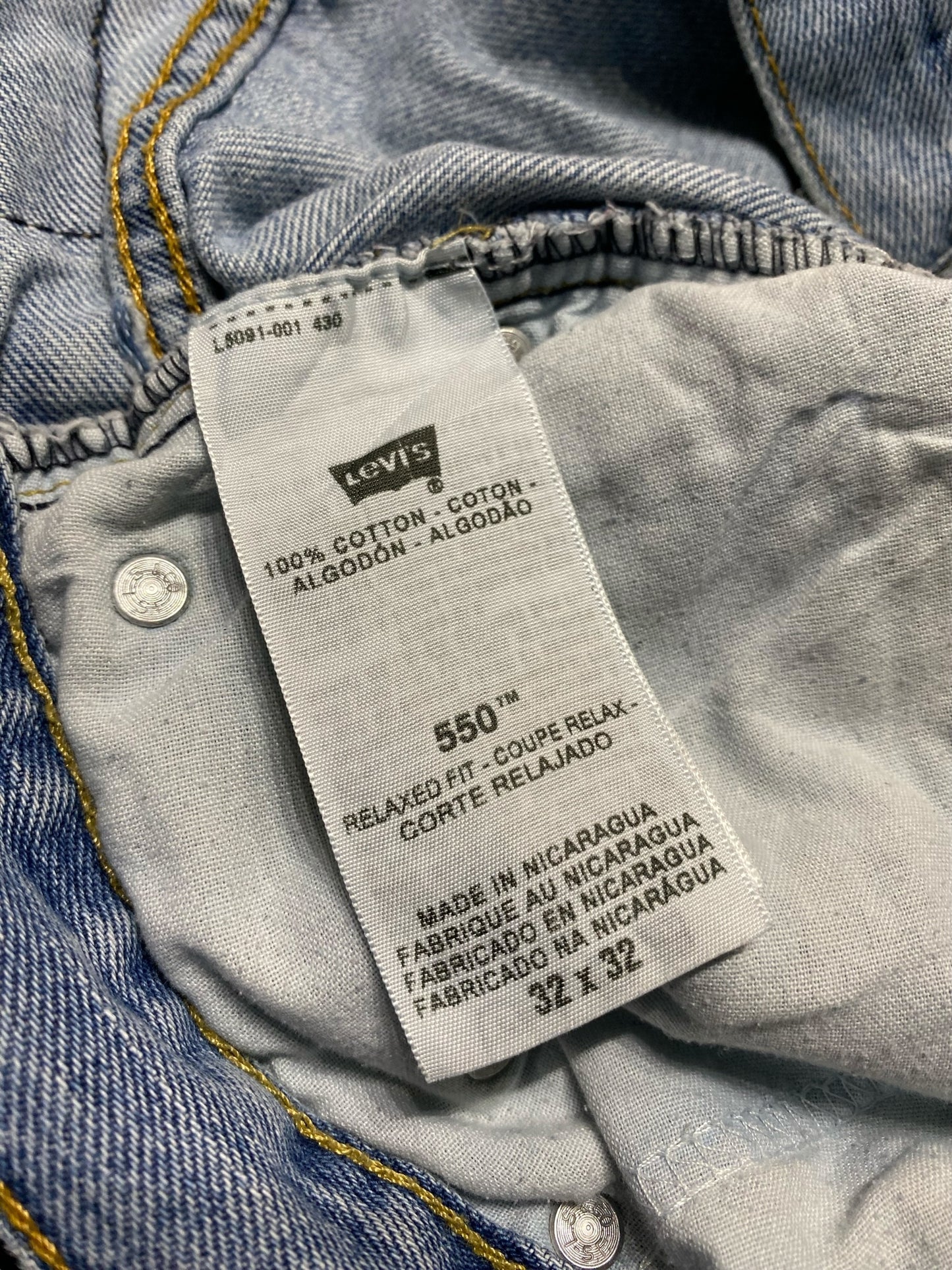 Levi’s リーバイス 550 リラックスフィット デニムパンツ