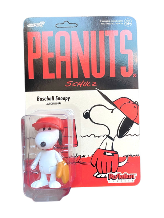 SUPER7 スーパー7 PEANUTS ピーナッツ Snoopy スヌーピー Baseball Snoopy フィギュア