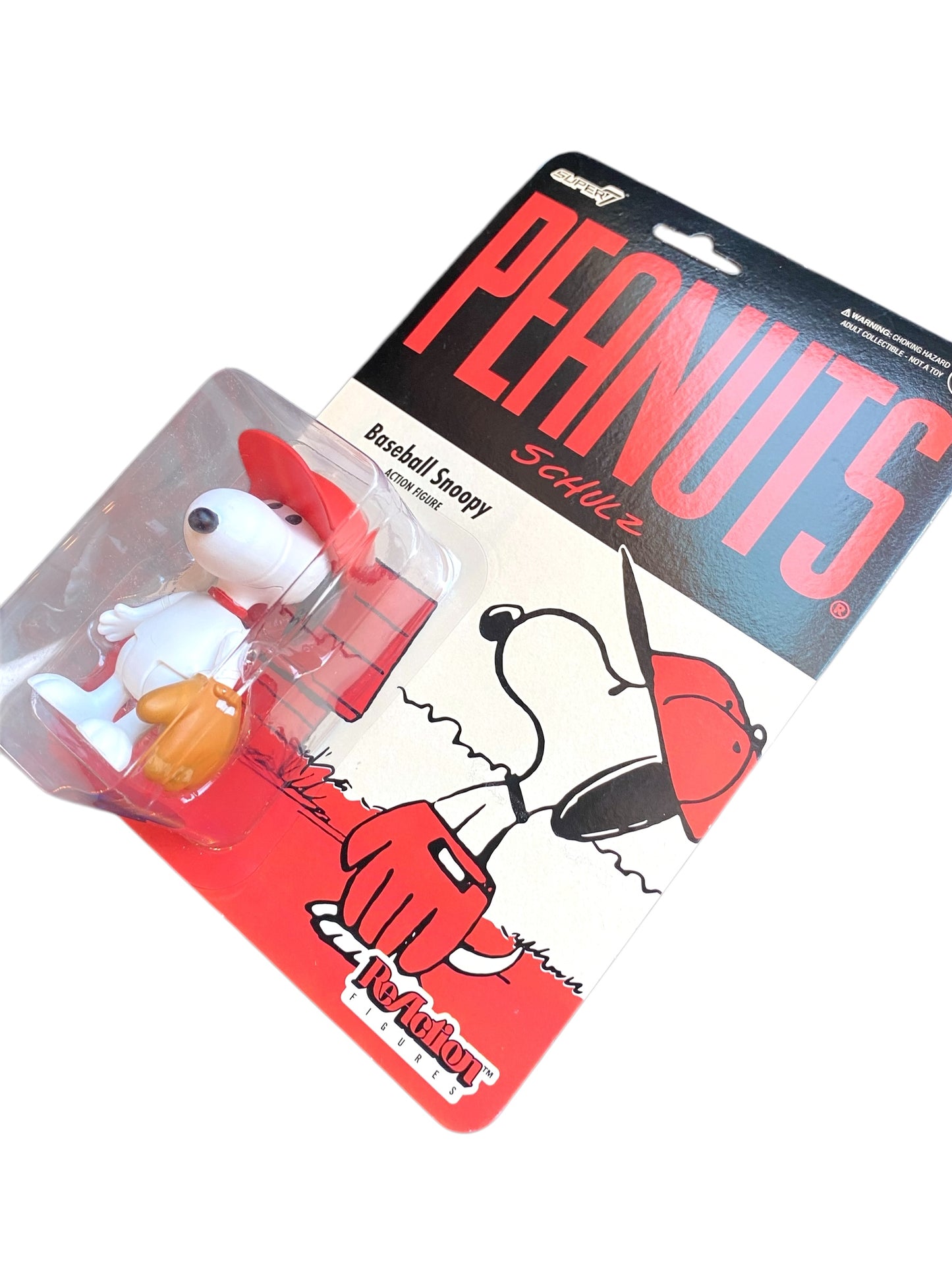 SUPER7 スーパー7 PEANUTS ピーナッツ Snoopy スヌーピー Baseball Snoopy フィギュア