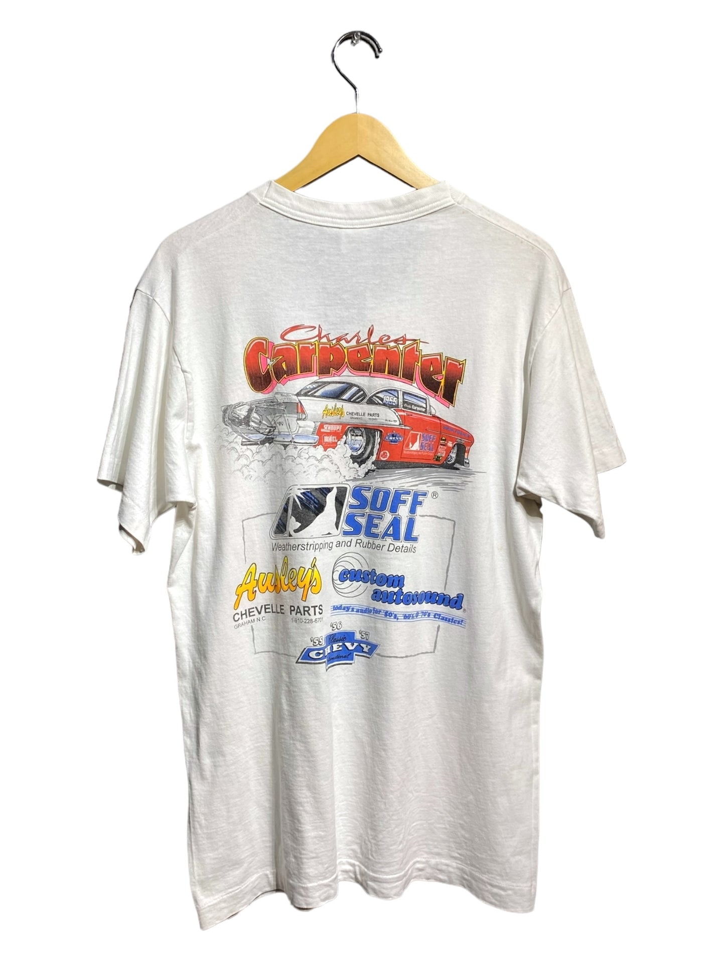 90s 90年代 レーシング 車 半袖 Tシャツ