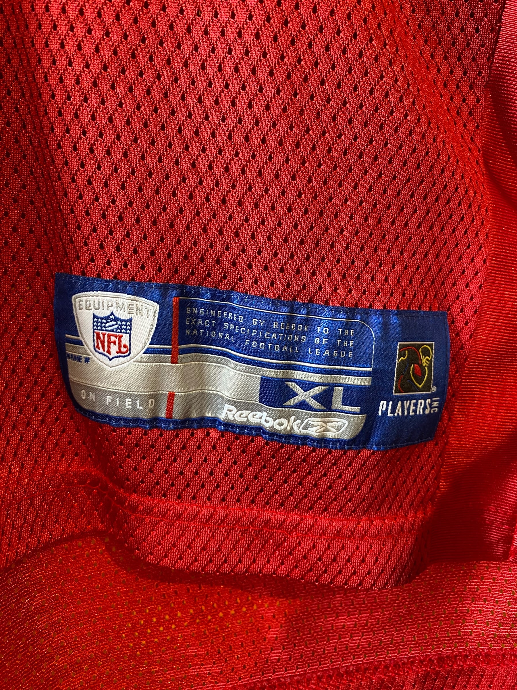 ゲームシャツ XLサイズ NFLアメフト Reebok