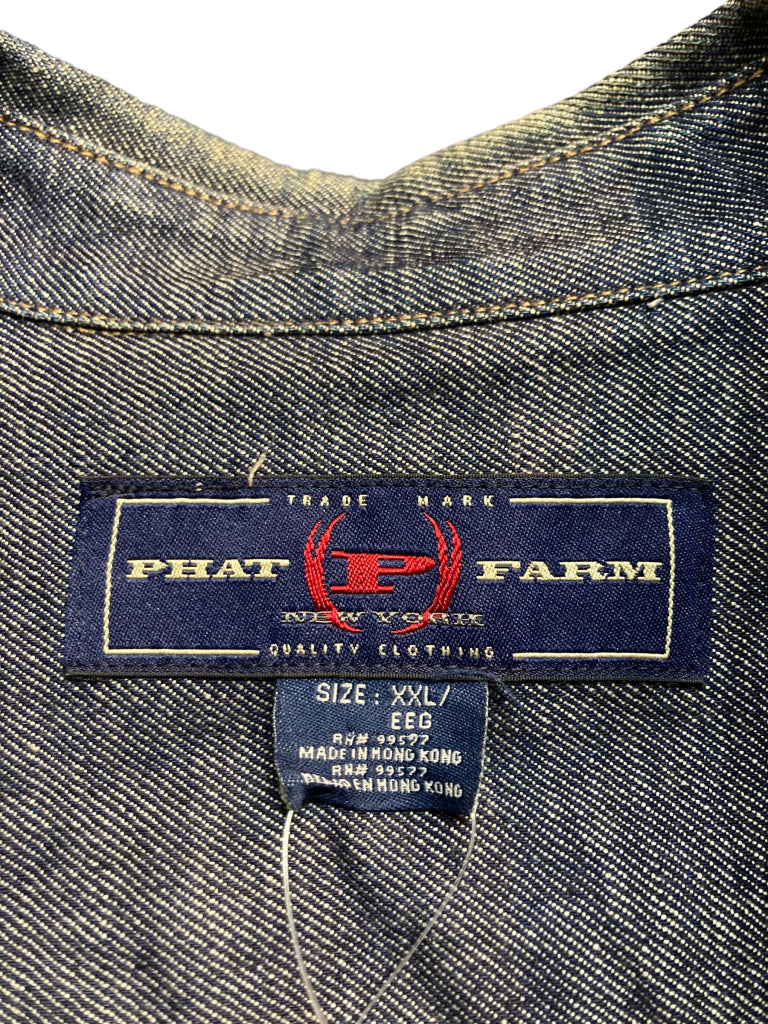 PHAT FARM ファットファーム HIPHOP DENIM JACKET デニムジャケット