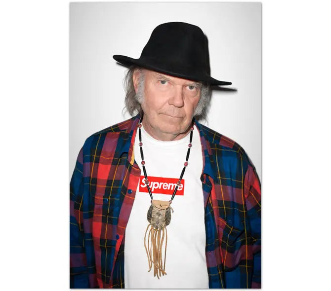 Supreme シュプリーム NEIL YOUNG ニールヤング ポスター（UVカット