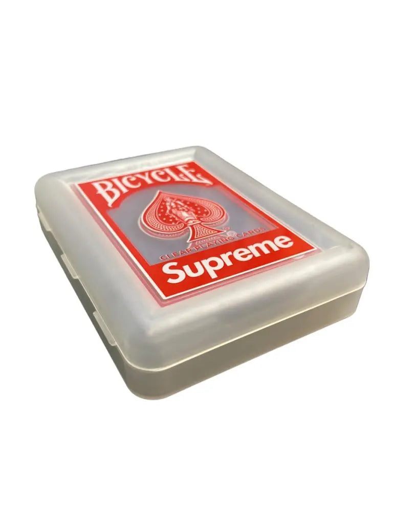Supreme/Bicycle Clear Playing Cards トランプ