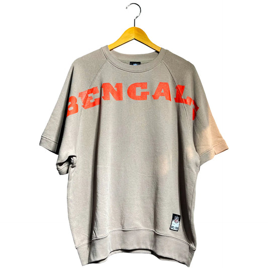 STORAGE × NFL【BENGALS（ベンガルズ）】ラグランハーフスリーブ / スウェット地Tシャツ