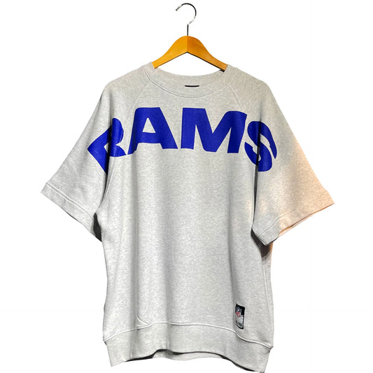 STORAGE × NFL【RAMS（ラムズ）】ラグランハーフスリーブ / スウェット地Tシャツ